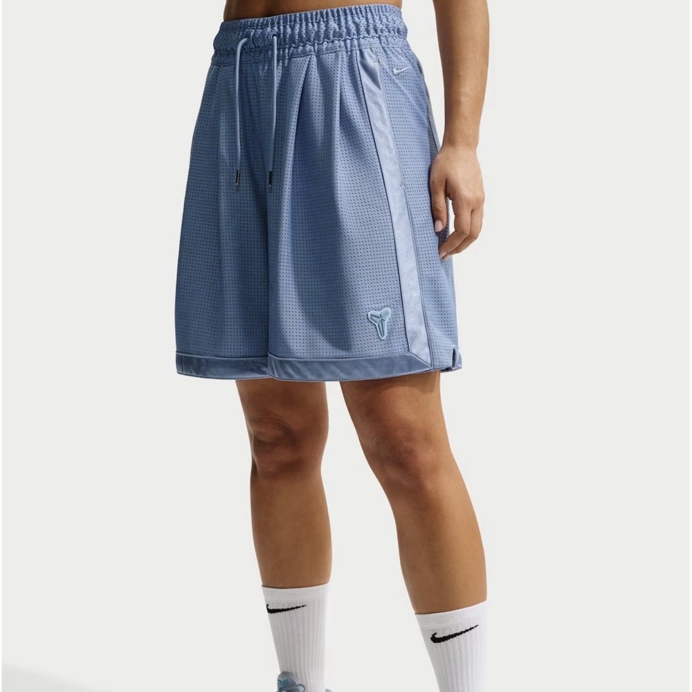 Nike Kobe Women's Sz L Basketball Shorts Blue Mesh Dri-FIT IF4808-486 MSRP 105$